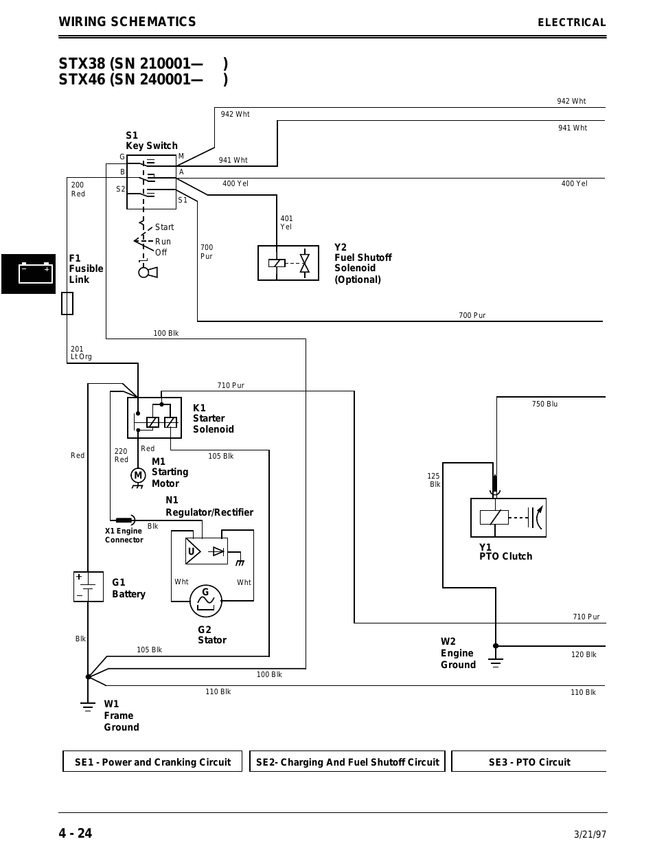 John Deere Stx38 Wiring Diagram