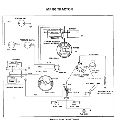 mf tractor wiring diagram wiring diagram jpg