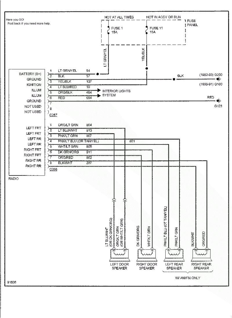 92 ford bronco ecu wiring diagram