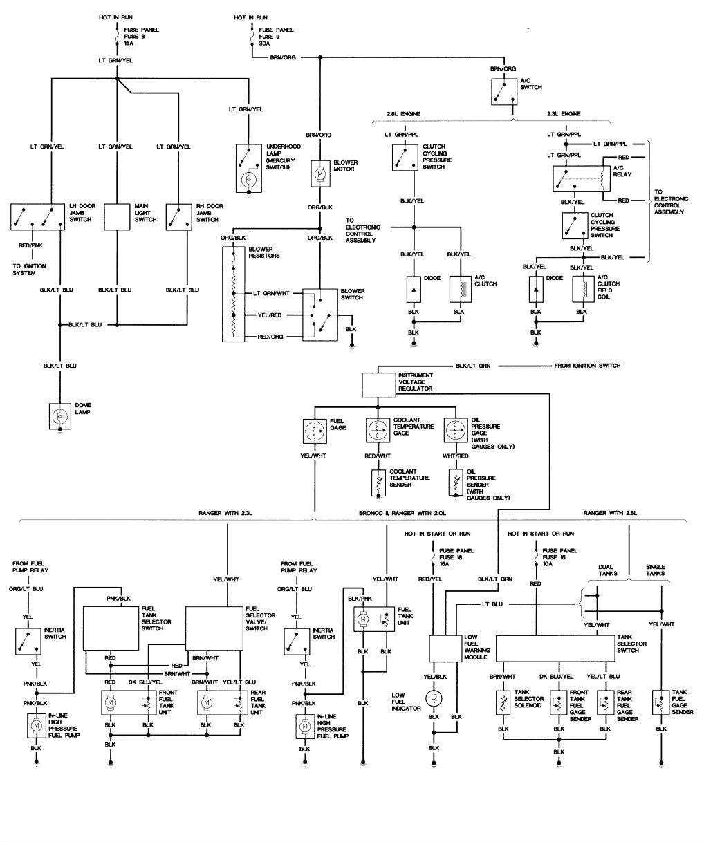ford bronco ii wiring diagram