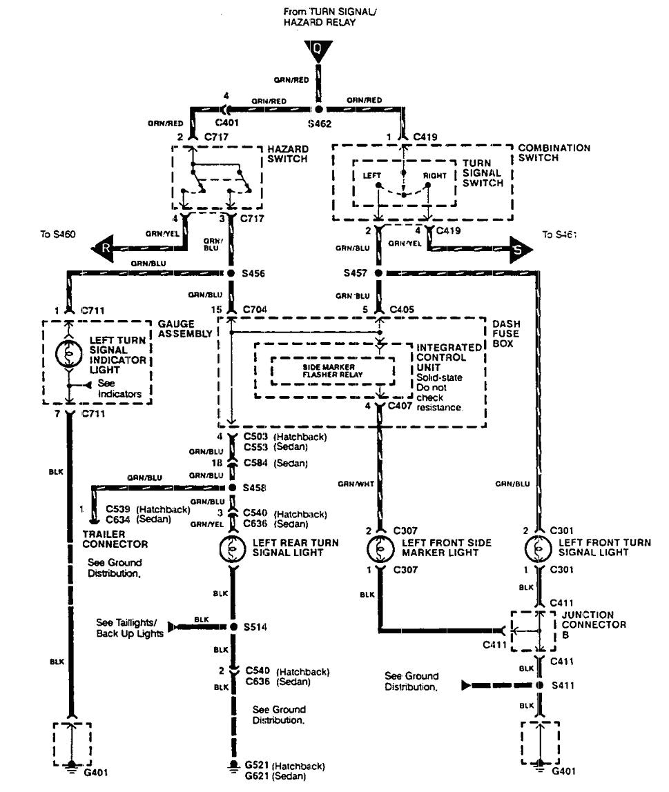 1995 acura integra turn signal wiring diagram