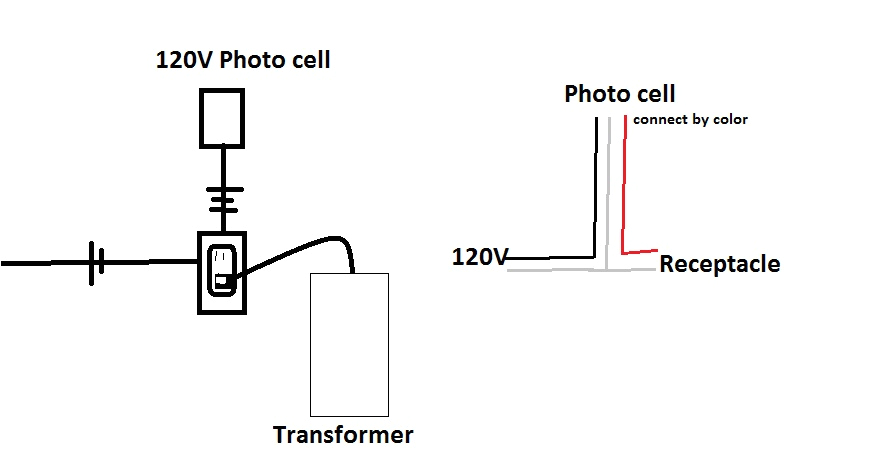 35 photocell switch wiring diagram