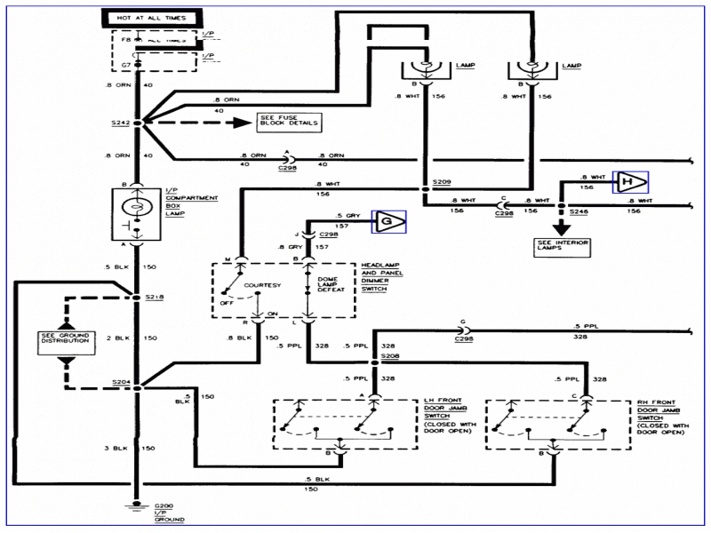 2000 chevy trailblazer wiring diagram