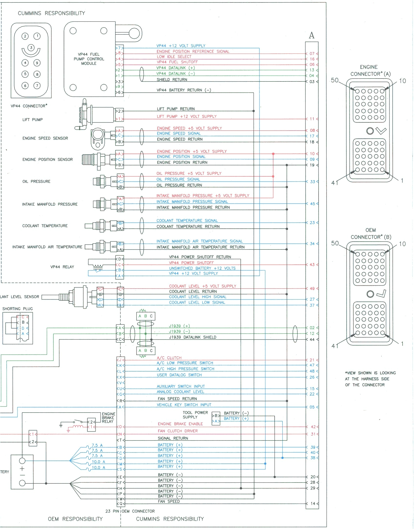2005 dodge cummins ecm wiring diagram