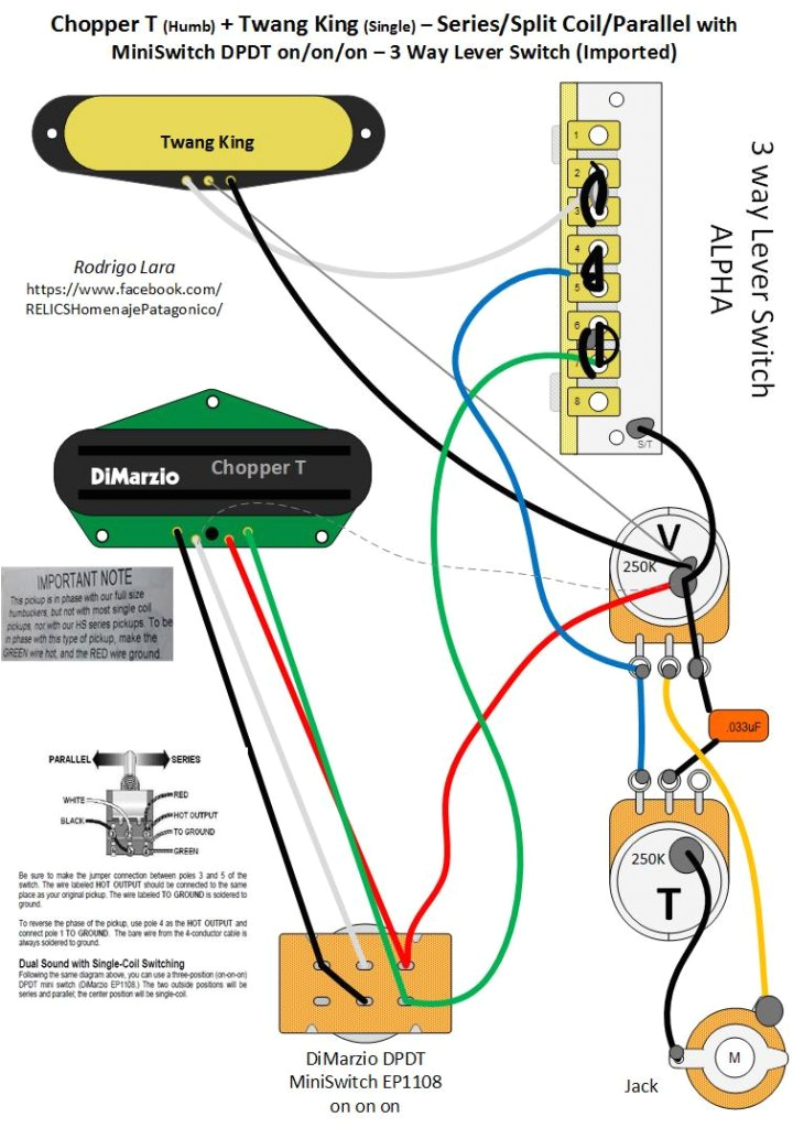 need help series split parallel with dpdt on on on 3way switch