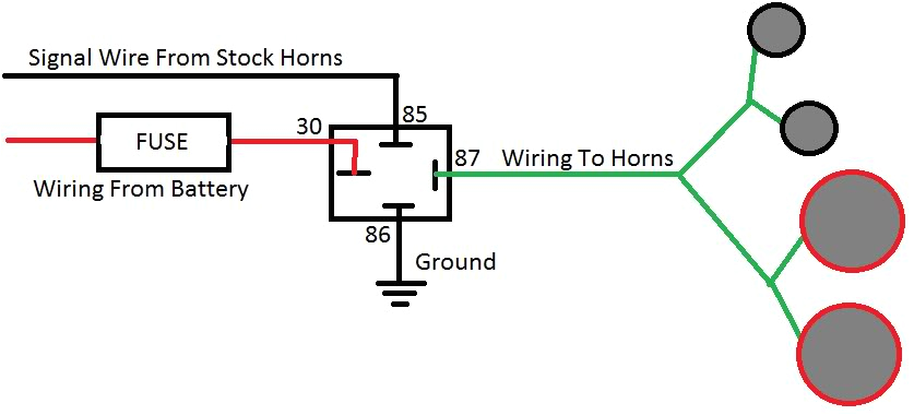 hella supertone horn wiring diagram