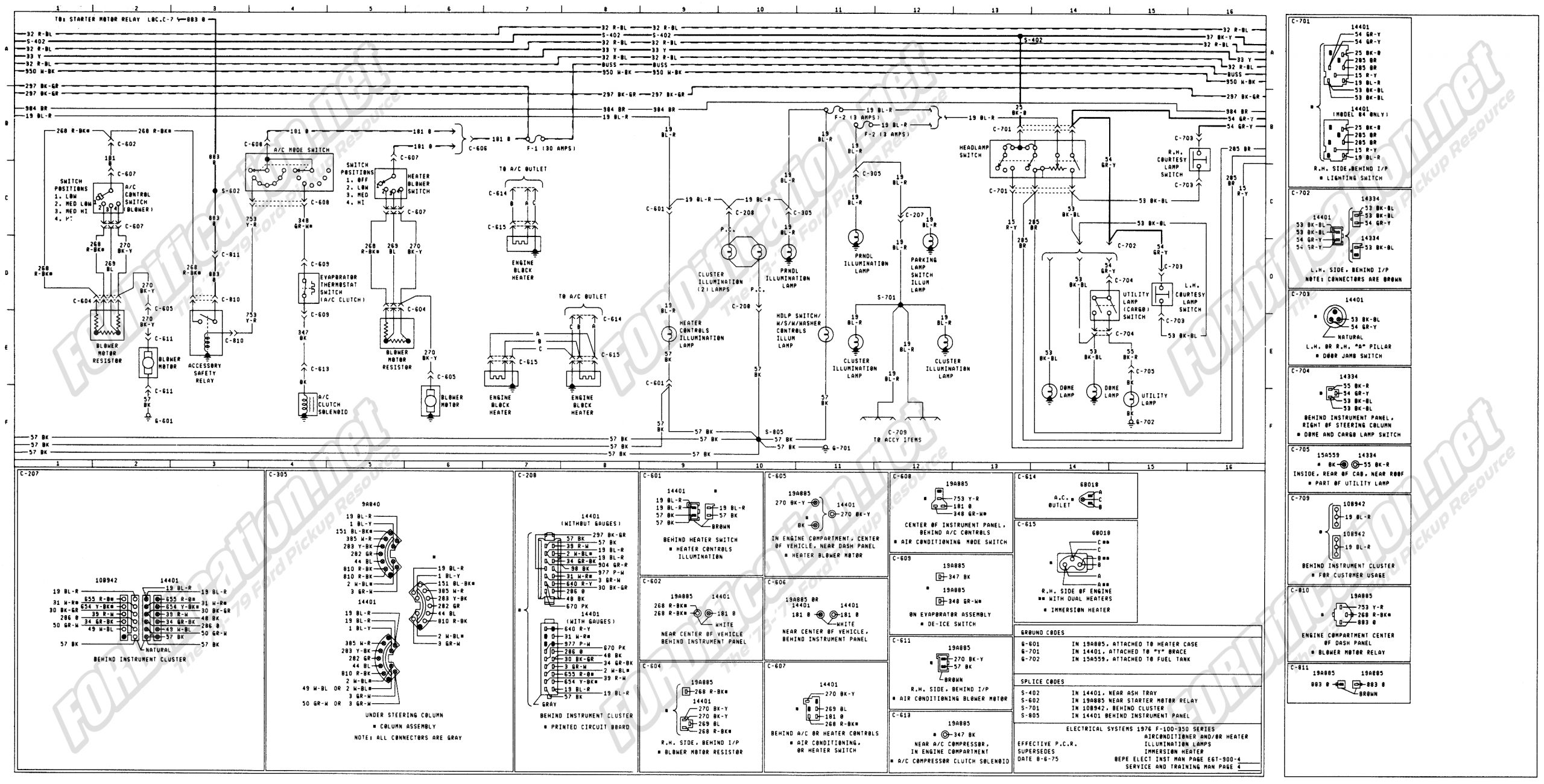 1977 ford f 150 alternator wiring harness