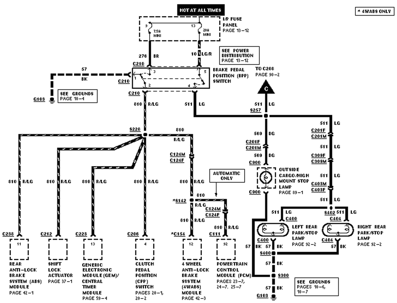 1998 ford ranger wiring diagram images