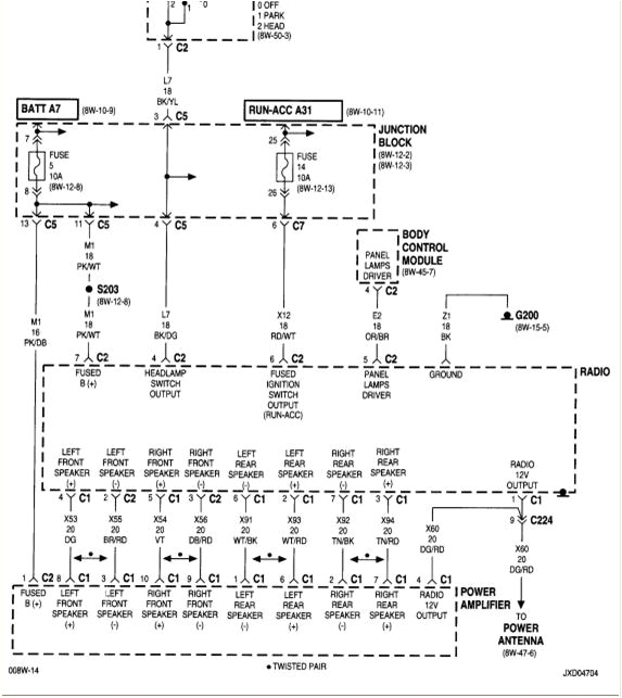2000 dodge stratus wiring diagram for your needs
