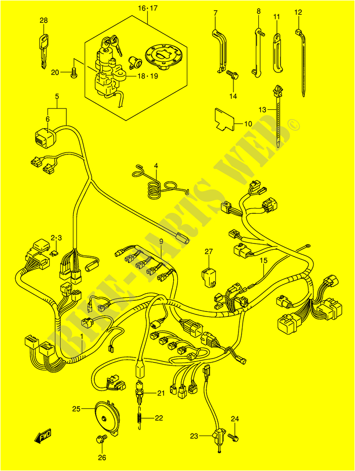 suzuki gsxr 600 wiring diagram