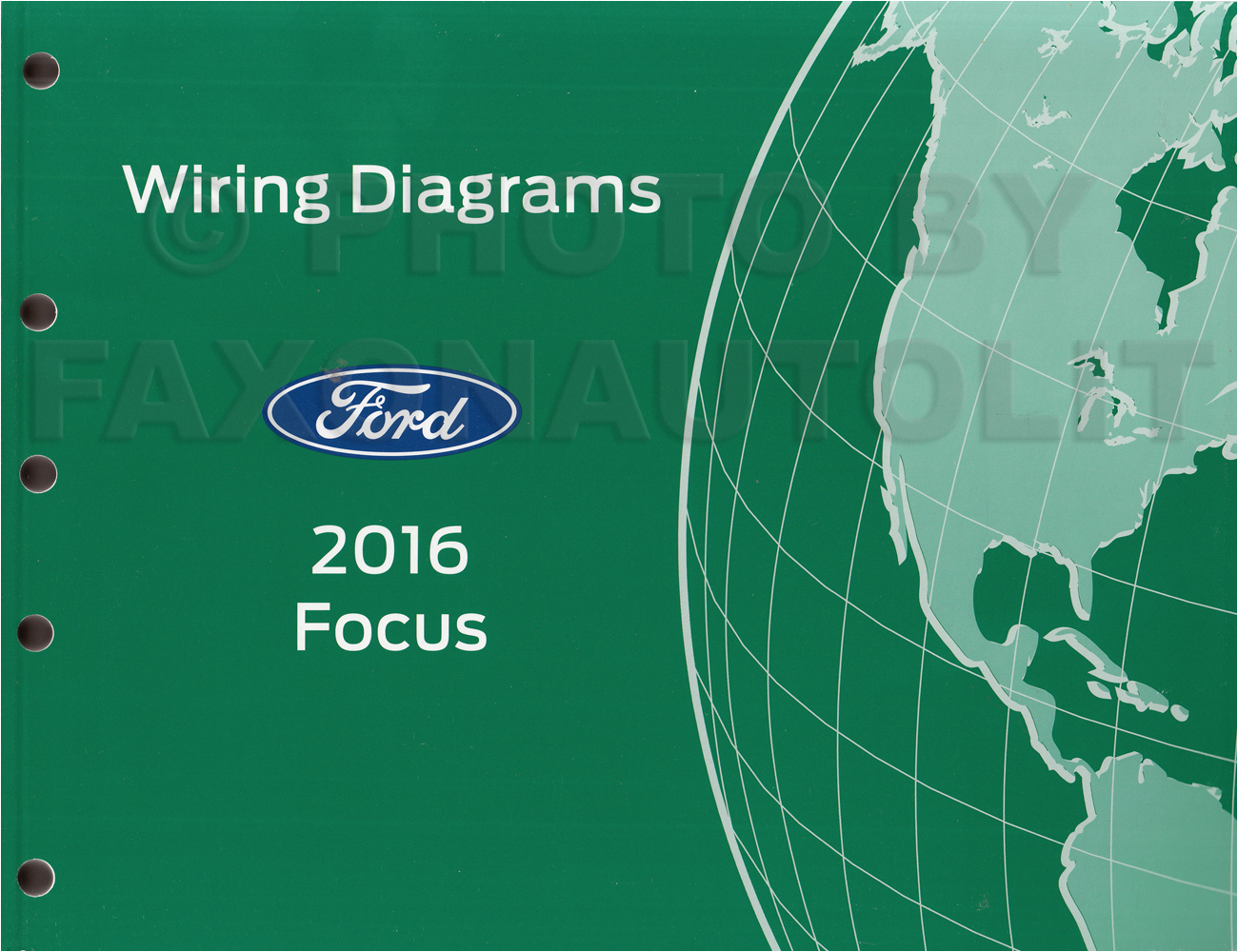 2016 Ford Focus Wiring Diagram Manual Original P