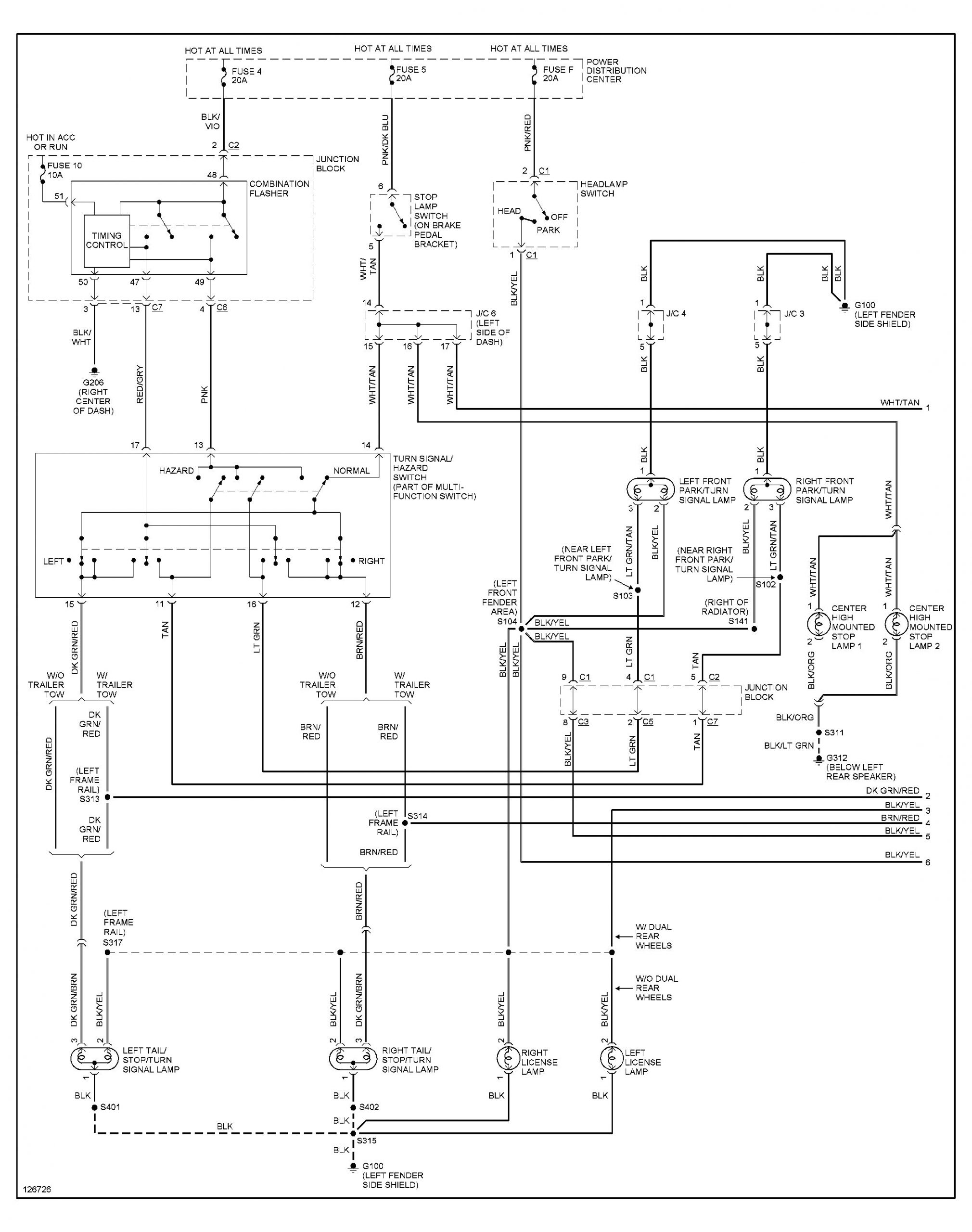 2016 dodge ram trailer wiring diagram