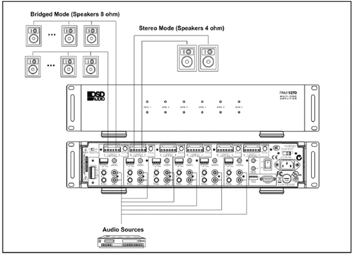 wiring diagram 70 volt speakers