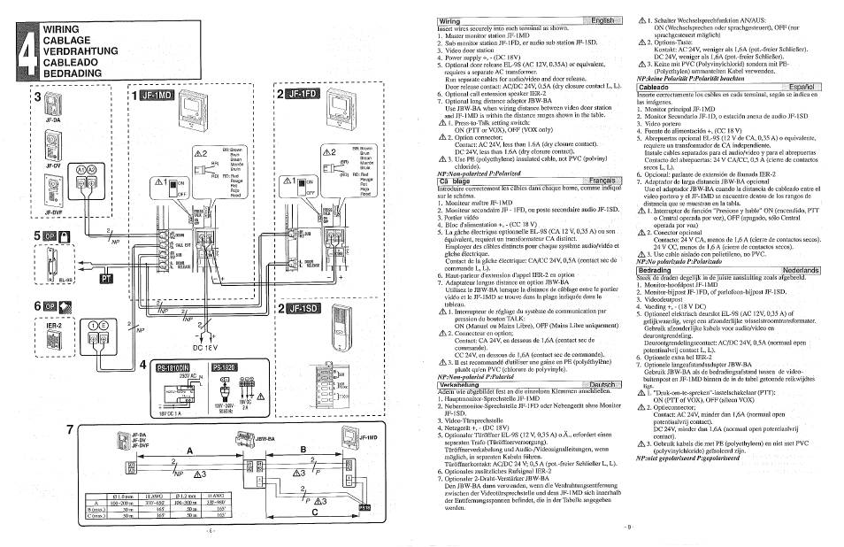 aiphone jf 1md wiring diagram