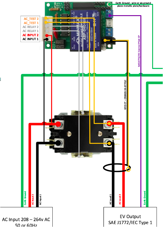 two pole contactor wiring diagram