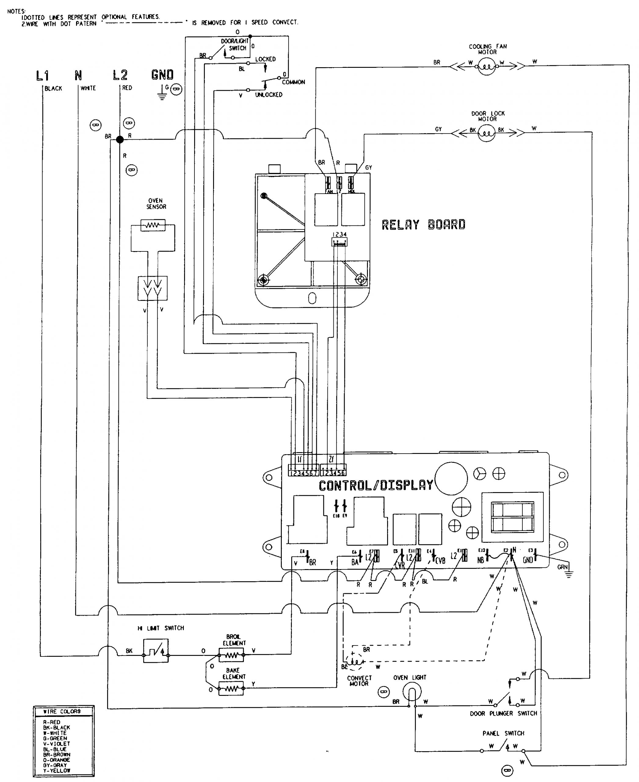 m2700hec oven wiring diagram