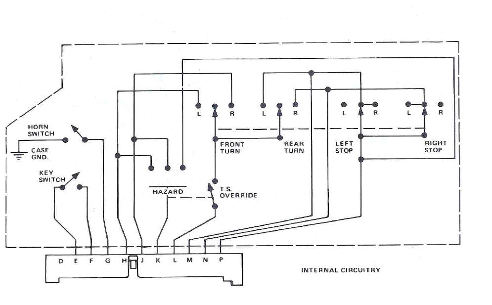 yj steering column wiring diagram