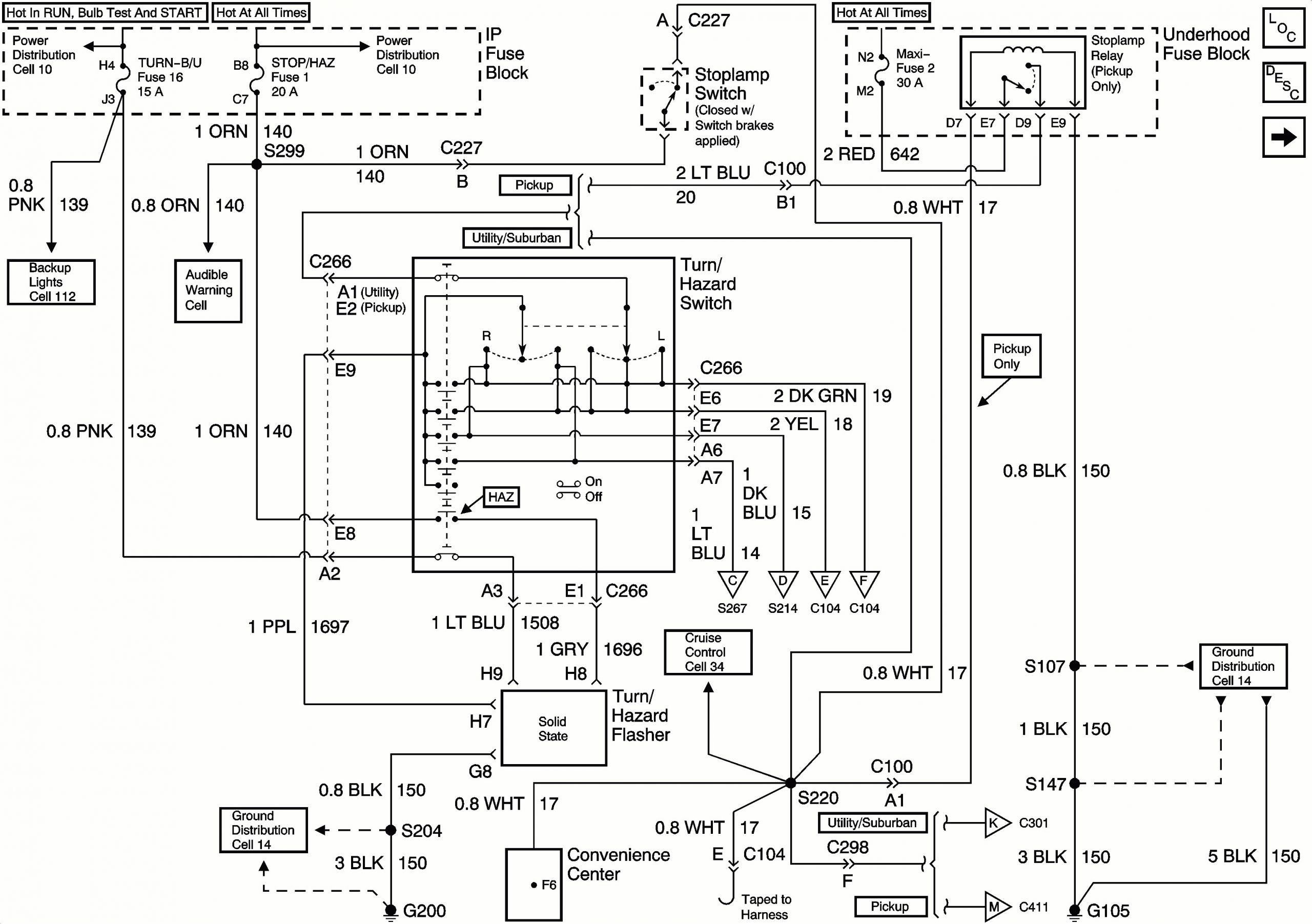 2001 suburban radio diagram