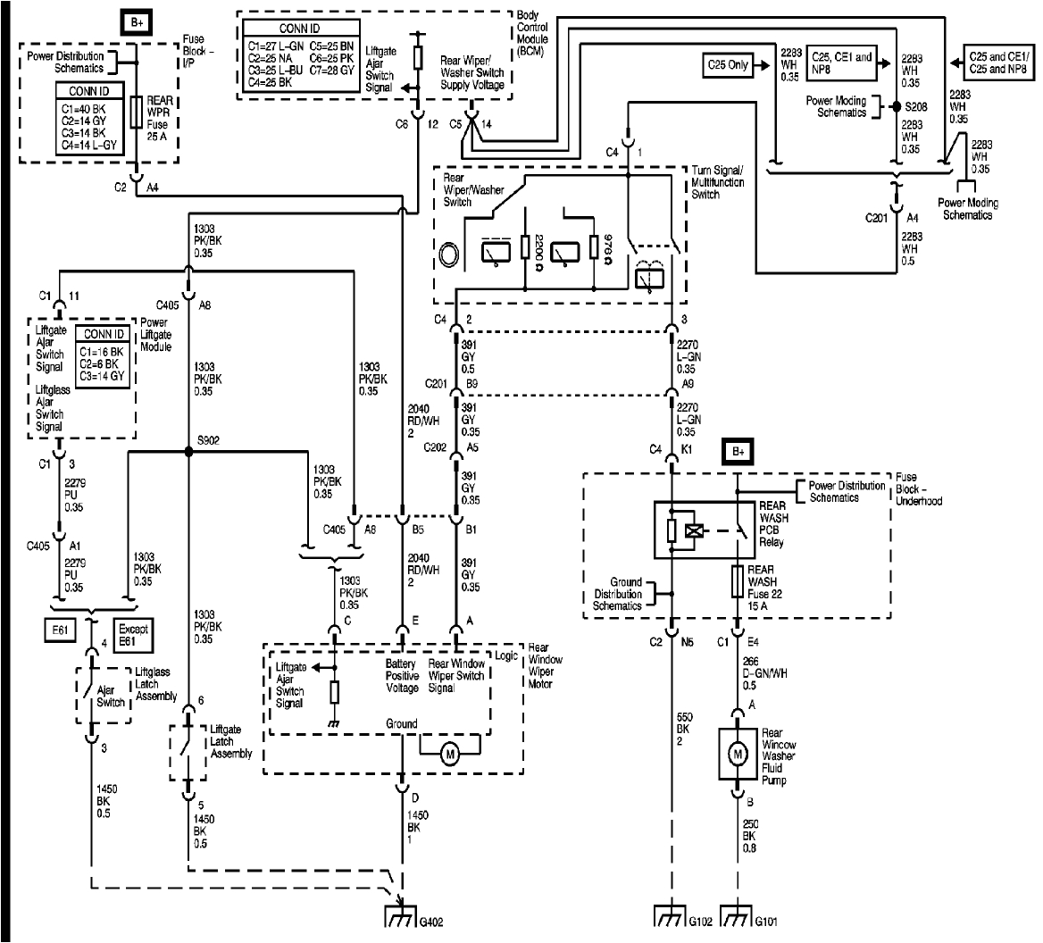 2001 chevy suburban radio wiring diagram wiring diagram