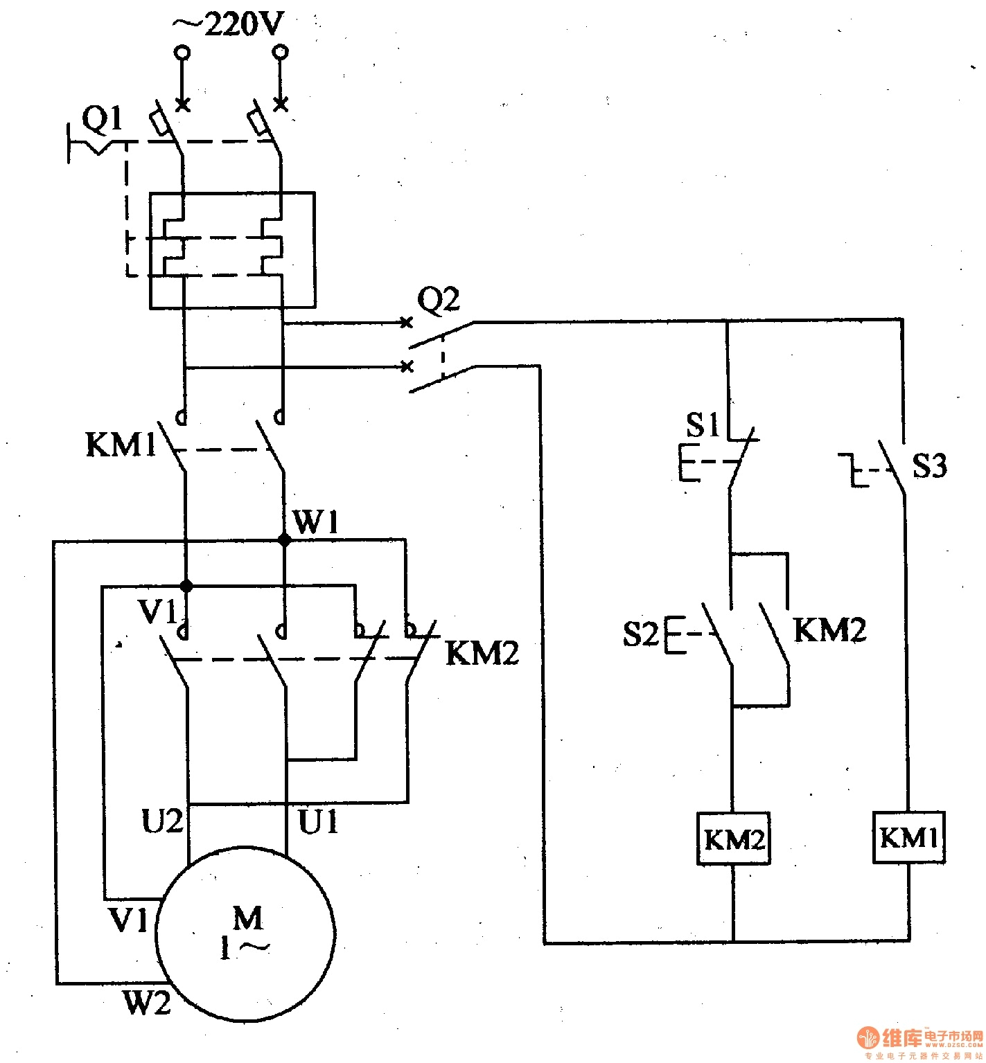 wiring schematic 220 110 volt