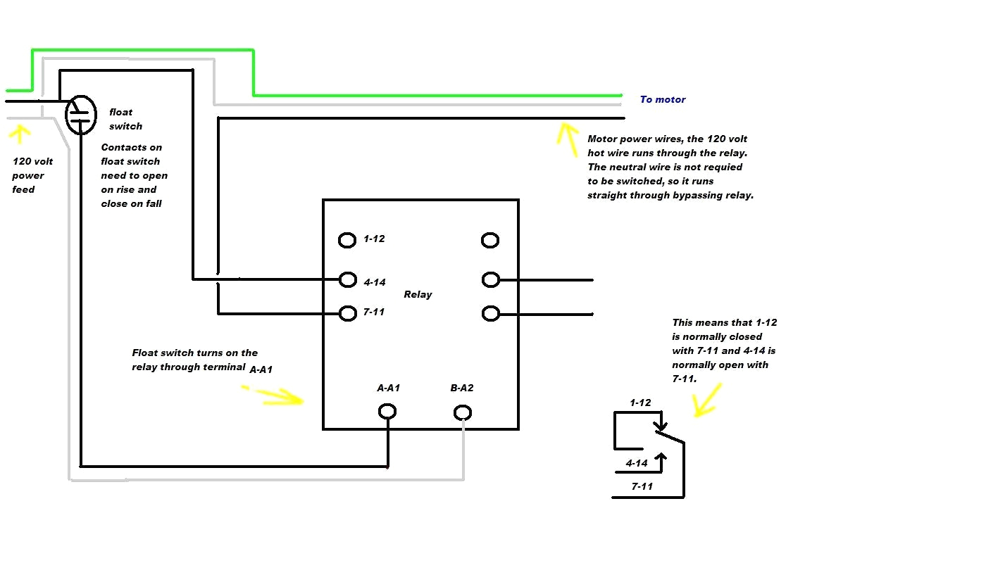 120 volt relay wiring diagram