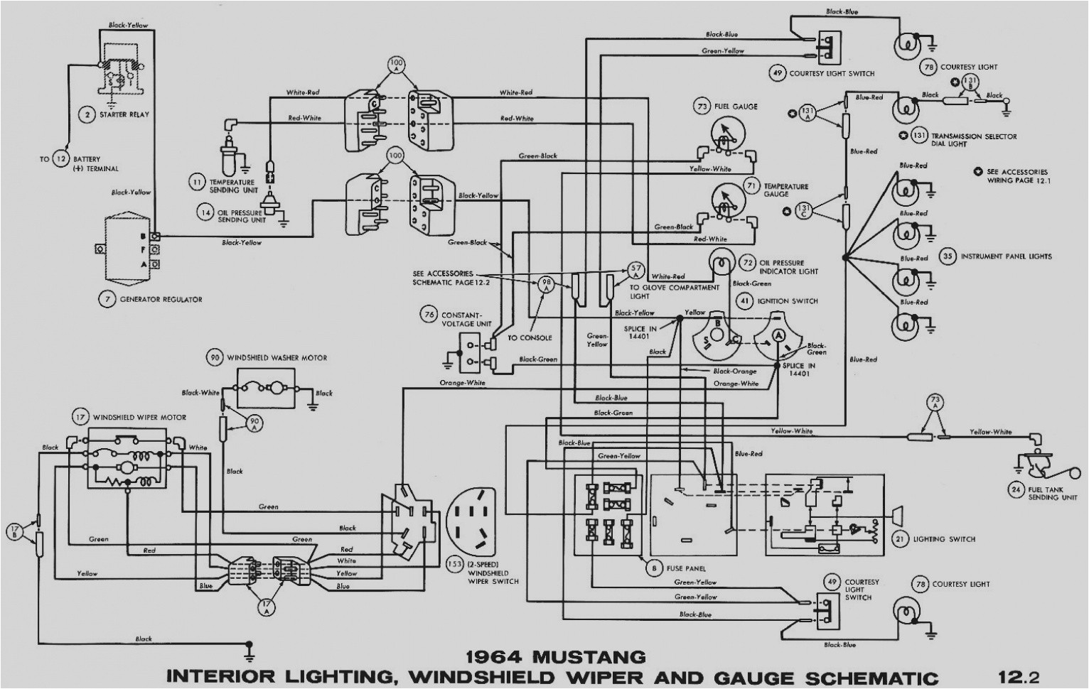 1966 ford mustang wiring harness diagram pictures