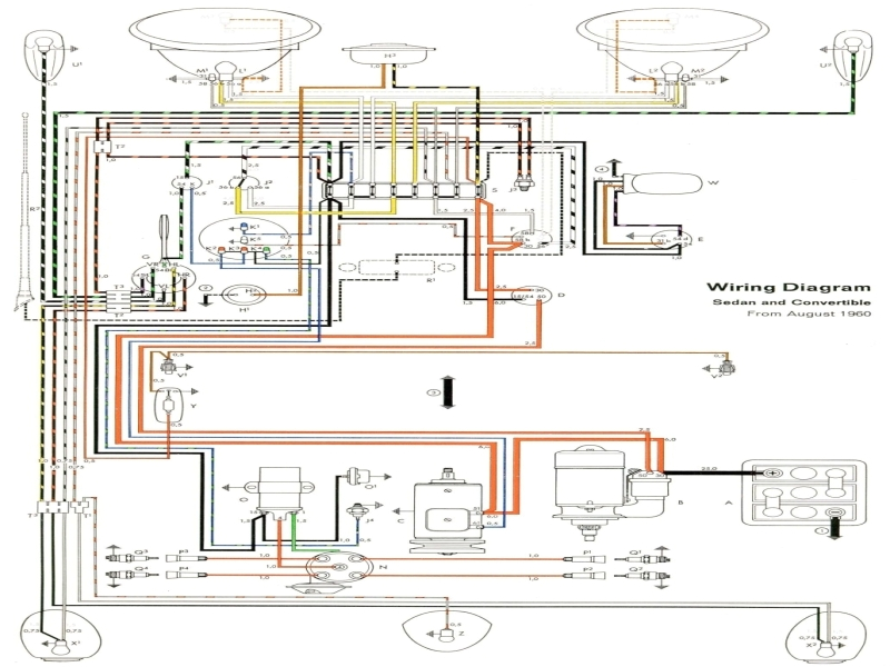 wiring diagram 1974 vw super beetle
