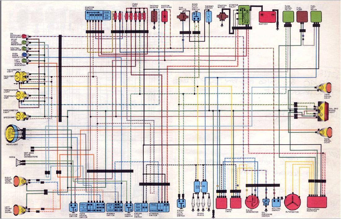 1985 honda interceptor wiring diagram
