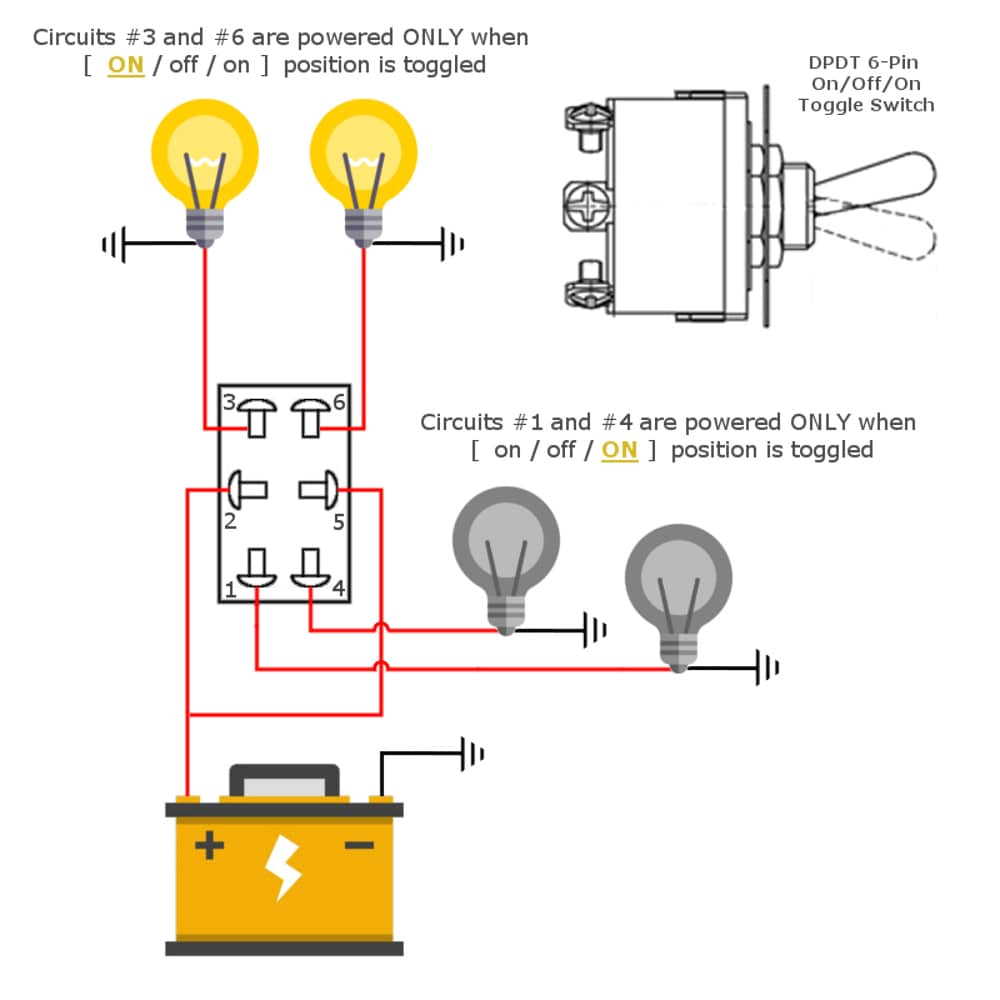 dpst rocker switch wiring diagram