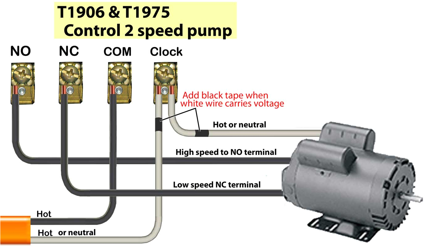 2 speed pool pump motor wiring diagram