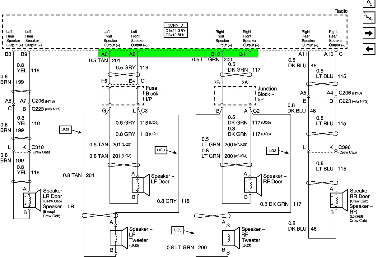 2000 gmc sierra stereo wiring diagram