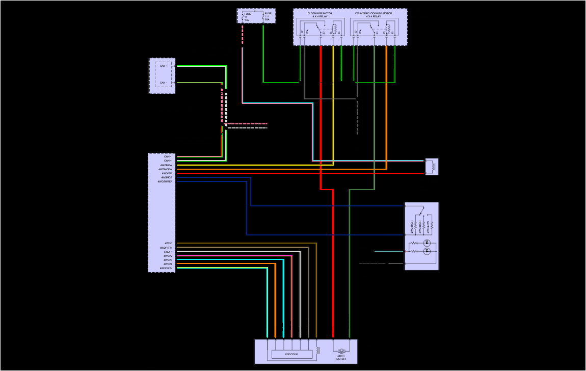 2001 ford f 150 wiring diagram for 4x4