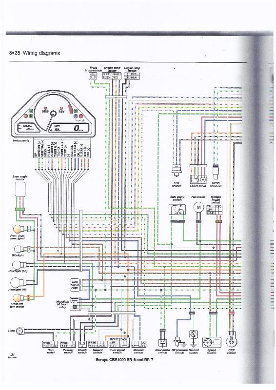 honda cbr1000rr 2008 wiring diagram