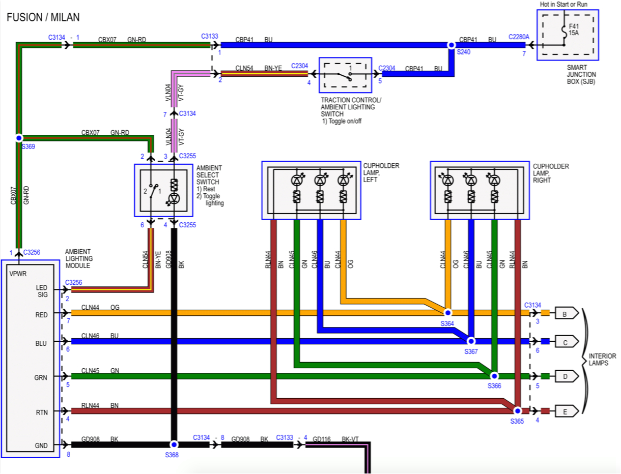 2011 ford fusion wiring diagram collection
