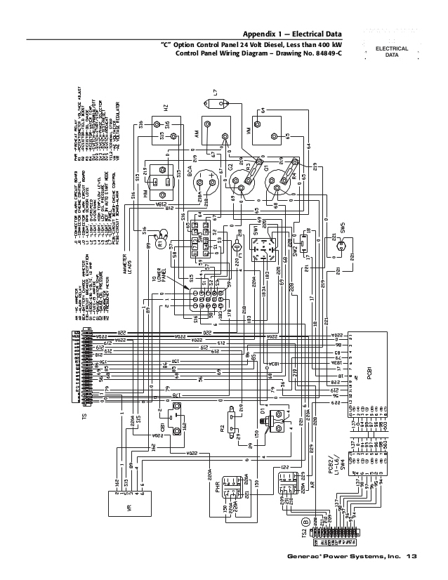 22kw generac generator wiring diagram
