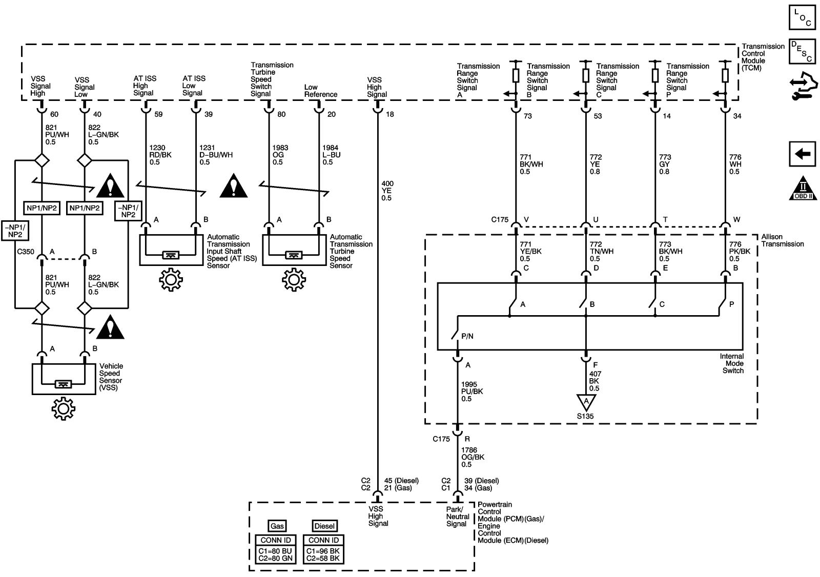 allison transmission shifter wiring diagram