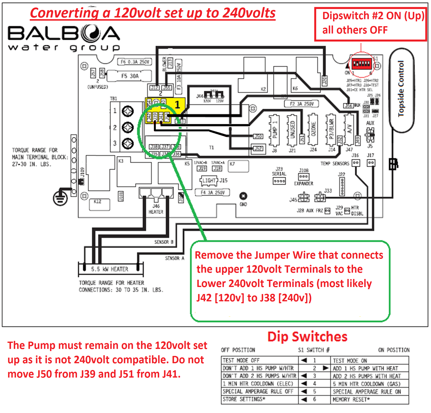 balboa hot tub wiring diagram