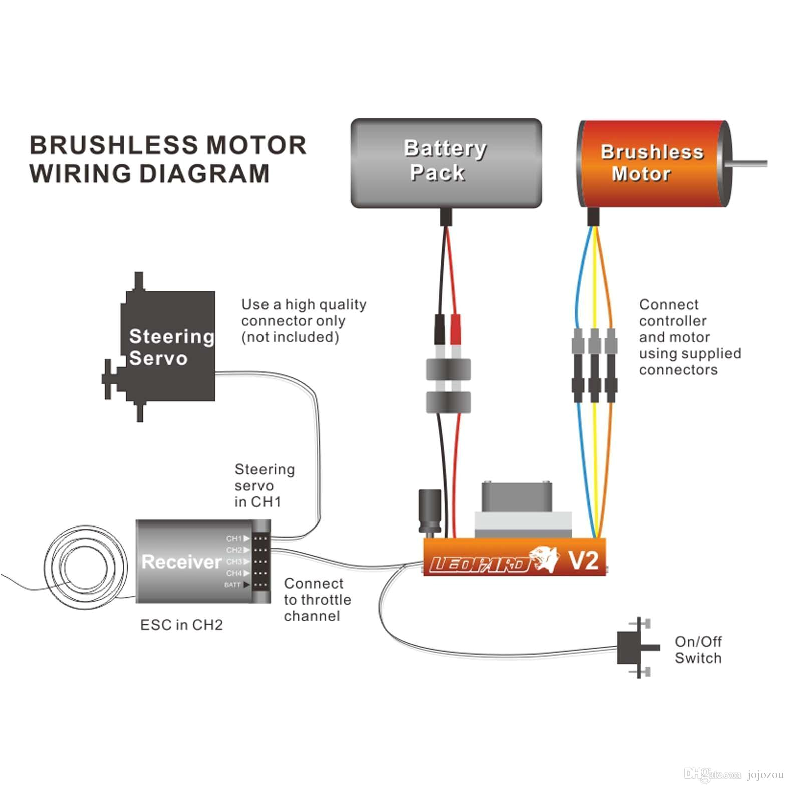 brushless motor wiring diagram