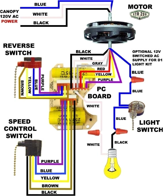 3 speed ceiling fan motor wiring diagram