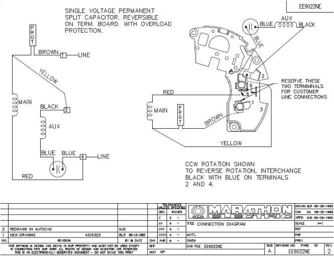25 century ac motor wiring diagram
