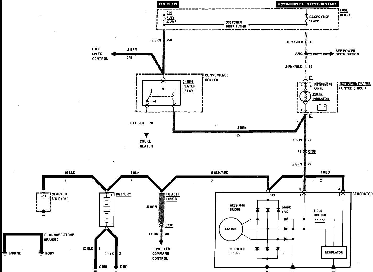 gm external voltage regulator wiring diagram