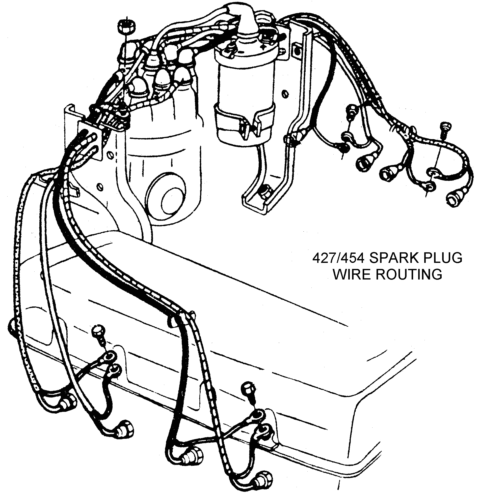 chevy 327 spark plug wiring diagram