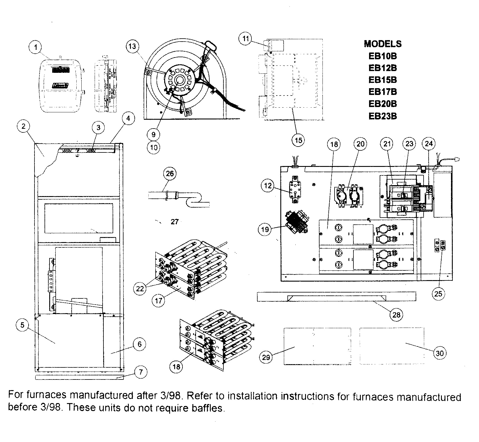 coleman mobile home electric furnace wiring diagram
