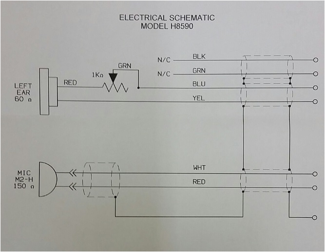 david clark headset wiring diagram