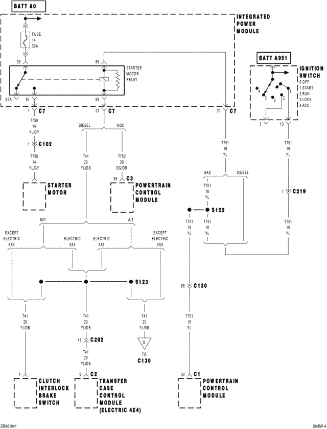 8ixo7 ram 1500 need color coded ignition wiring diagram