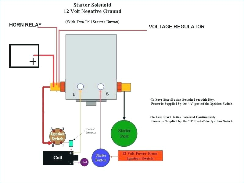 4 pole starter solenoid wiring diagram