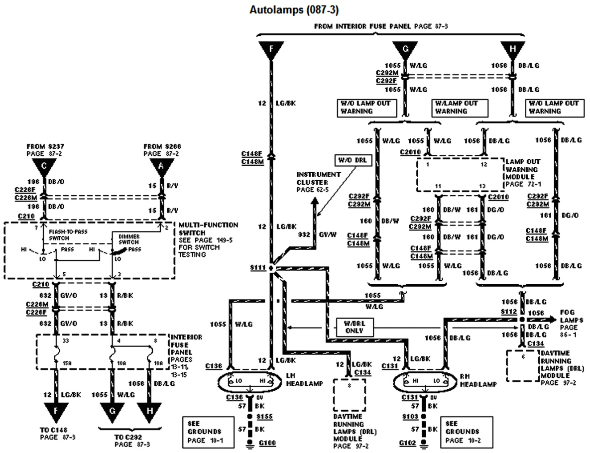 1997 f250 trailer wiring diagram