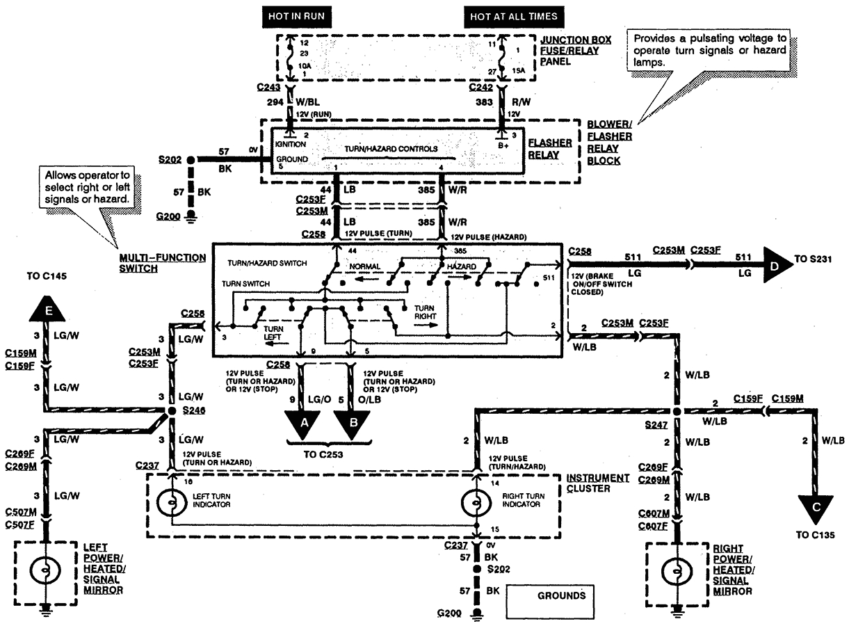 ford ranger trailer wiring harness diagram pics