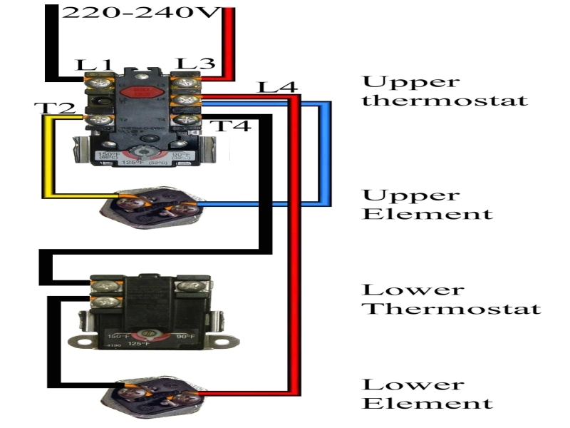 ge water heater wiring diagram