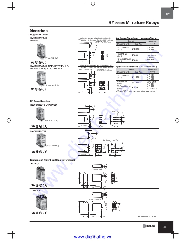 idec rh2b ul wiring diagram